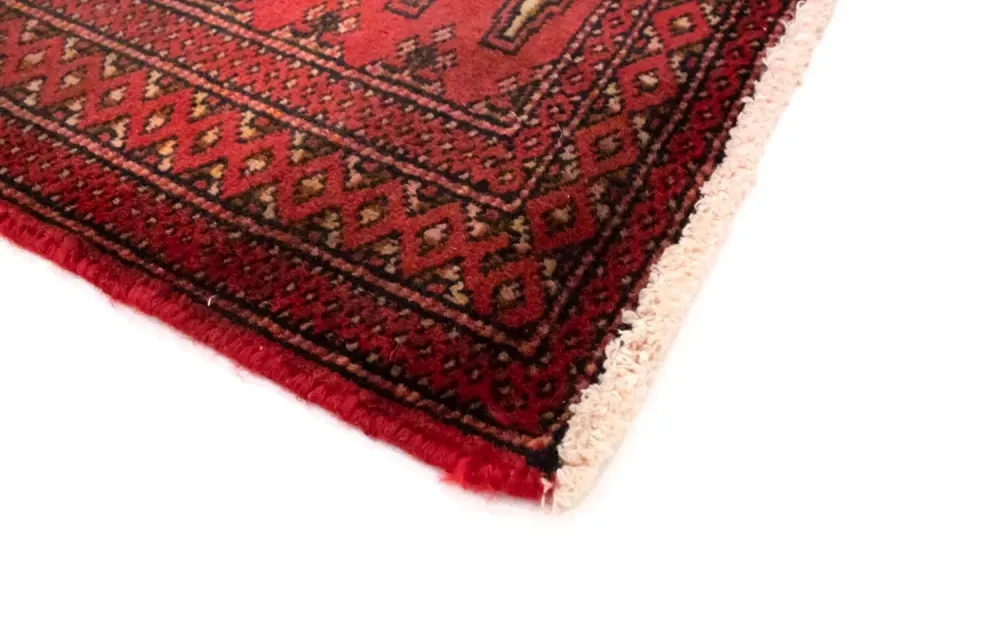 Turkaman teppe - 130 x 60 cm - rød
