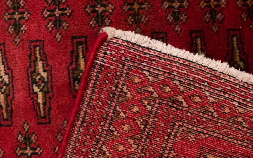 Turkaman teppe - 130 x 60 cm - rød