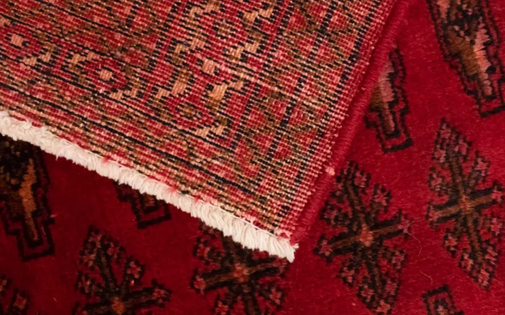 Turkaman teppe - 130 x 60 cm - rød