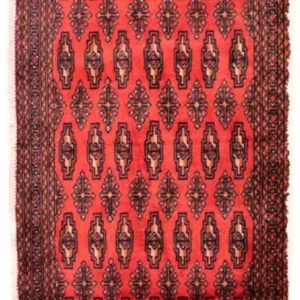 Turkaman teppe - 130 x 60 cm - rød
