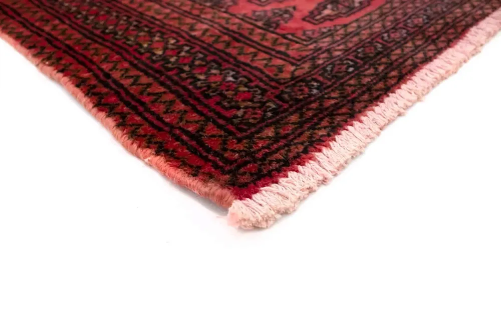Turkaman teppe - 130 x 60 cm - rød