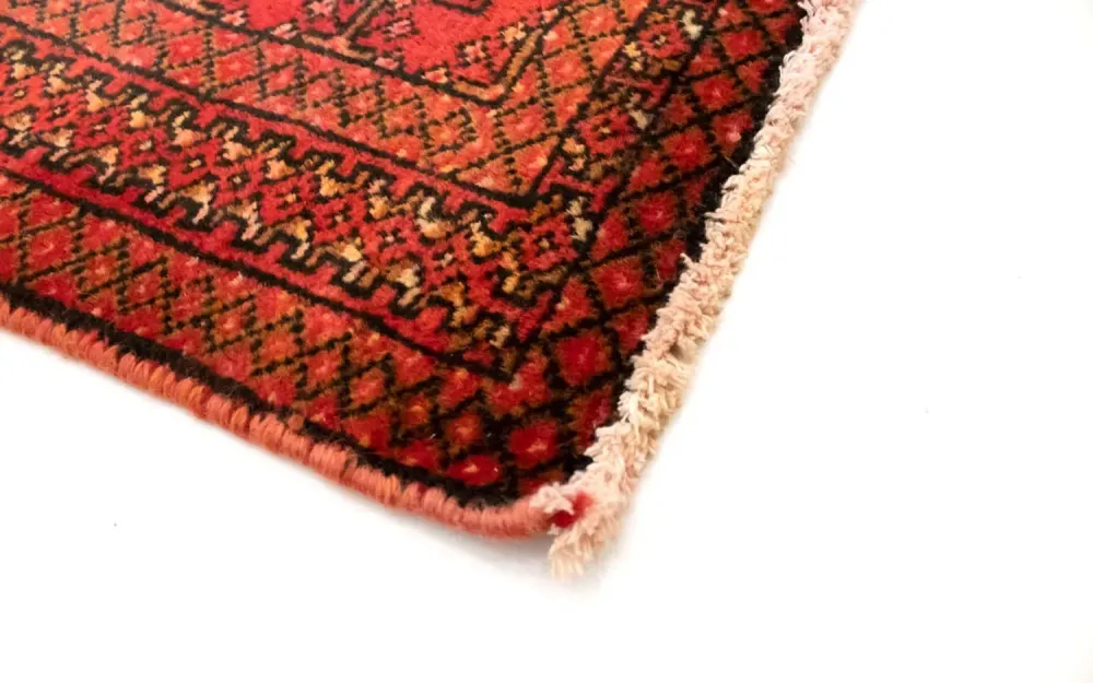Turkaman teppe - 130 x 60 cm - rød