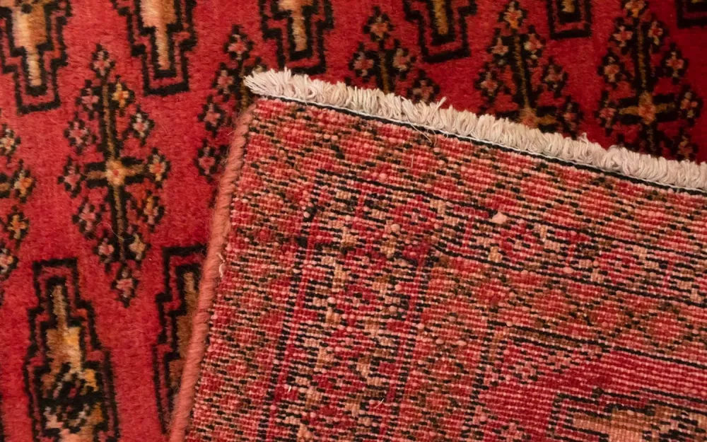 Turkaman teppe - 130 x 60 cm - rød