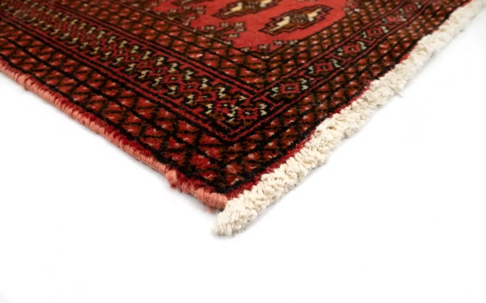 Turkaman teppe - 130 x 60 cm - rød