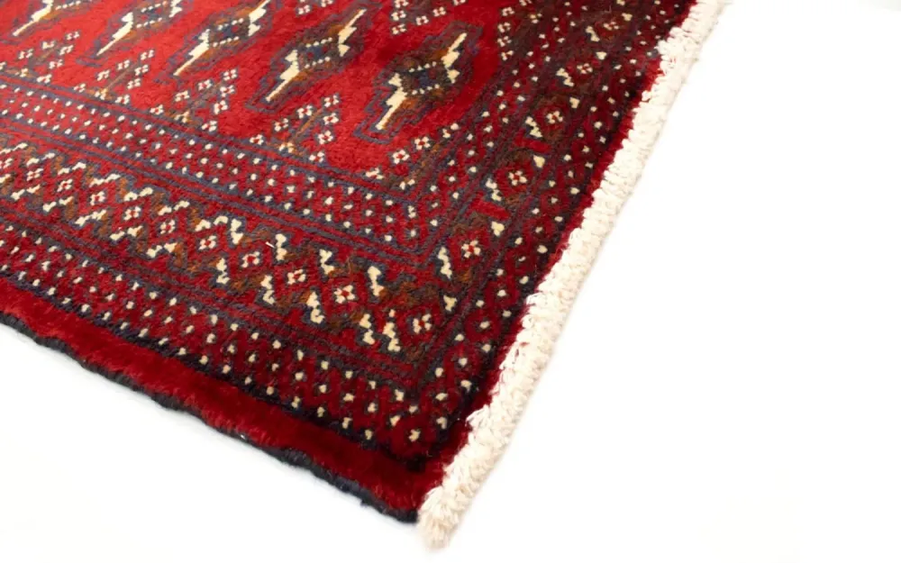 Turkaman teppe - 130 x 60 cm - rød