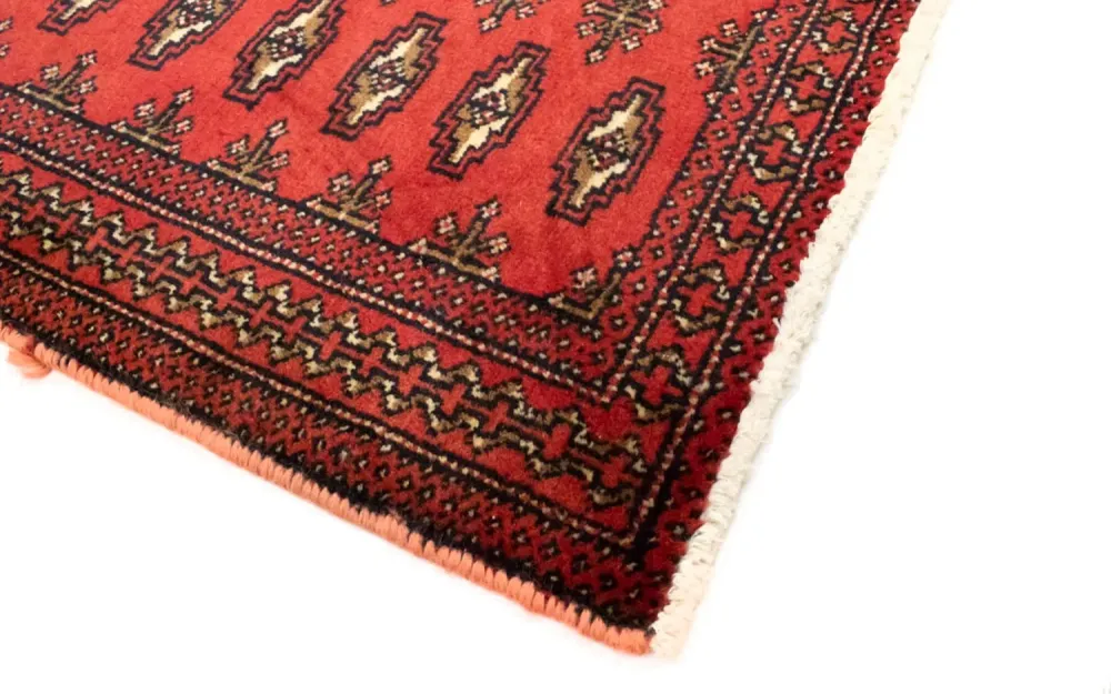 Turkaman teppe - 130 x 60 cm - rød