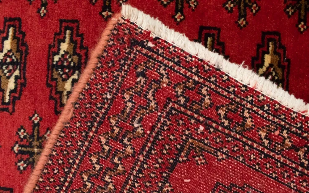 Turkaman teppe - 130 x 60 cm - rød