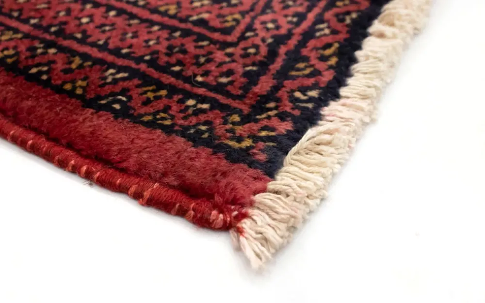 Turkaman teppe - 130 x 60 cm - rød