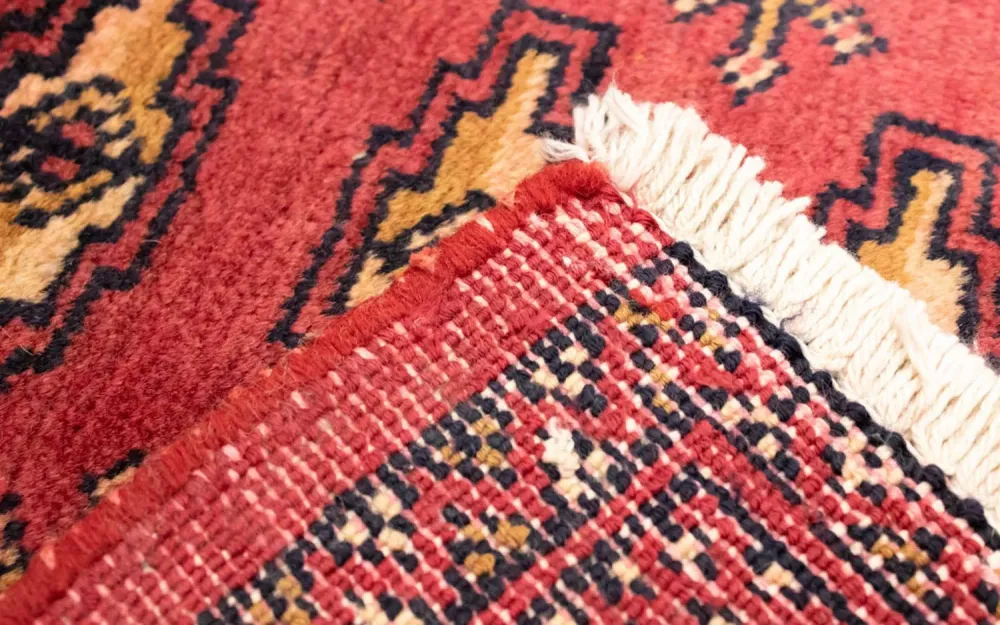 Turkaman teppe - 130 x 60 cm - rød