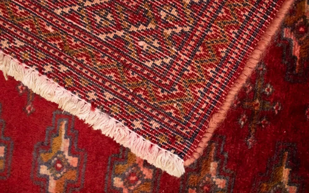 Turkaman teppe - 130 x 60 cm - rød