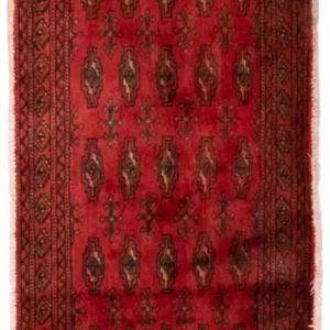 Turkaman teppe - 130 x 60 cm - rød