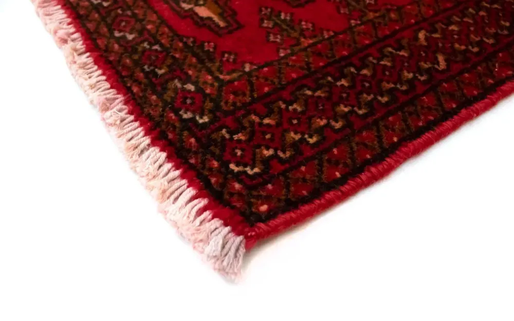 Turkaman teppe - 130 x 60 cm - rød