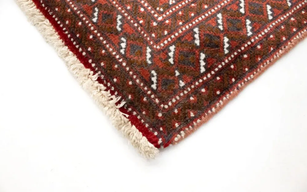 Turkaman teppe - 130 x 60 cm - rød