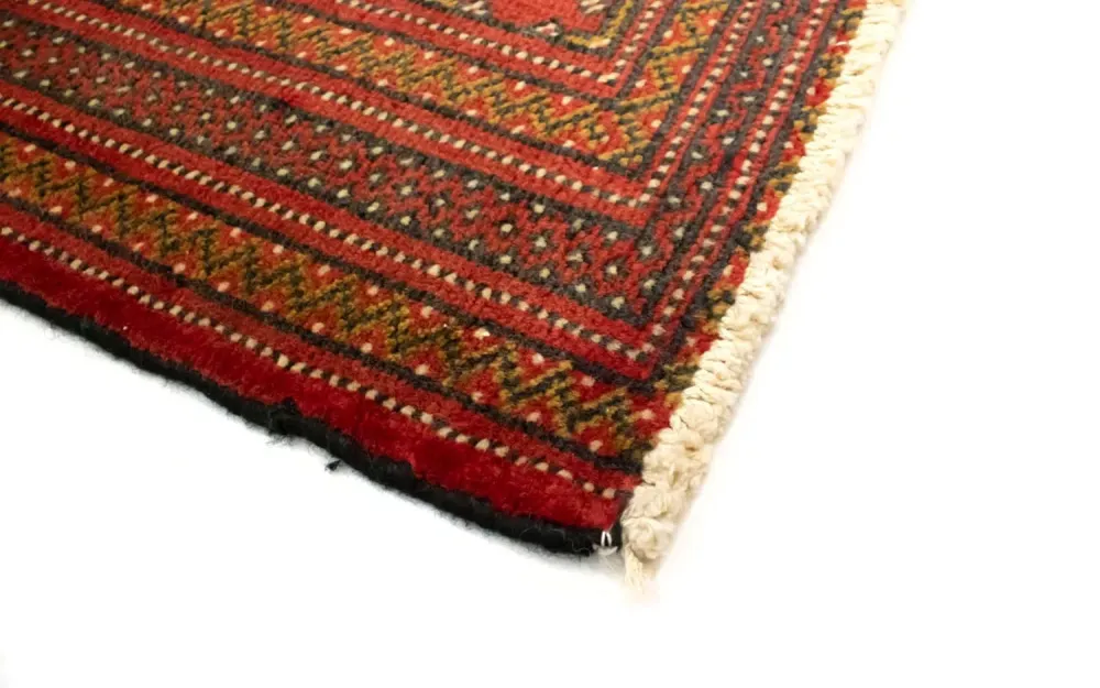 Turkaman teppe - 130 x 60 cm - rød