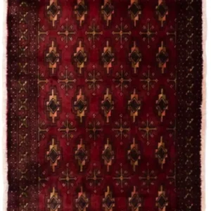 Turkaman teppe - 130 x 60 cm - rød