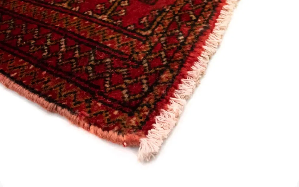 Turkaman teppe - 130 x 60 cm - rød