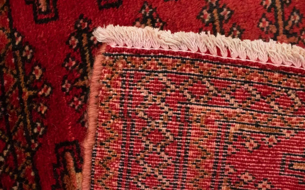 Turkaman teppe - 130 x 60 cm - rød