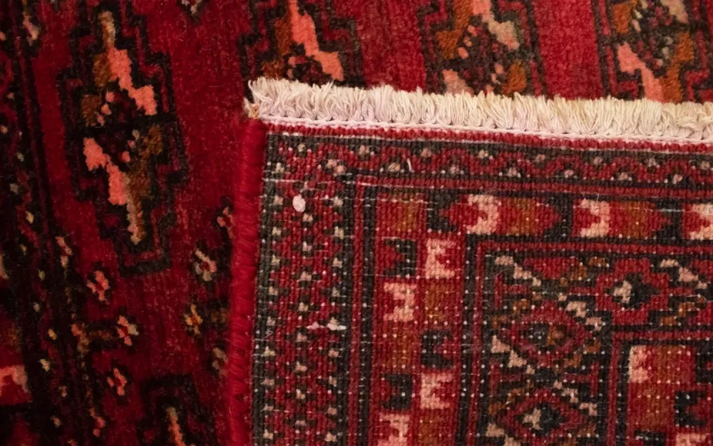 Turkaman teppe - 130 x 60 cm - rød