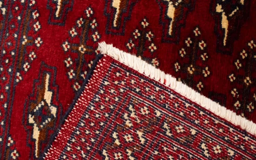 Turkaman teppe - 130 x 60 cm - rød