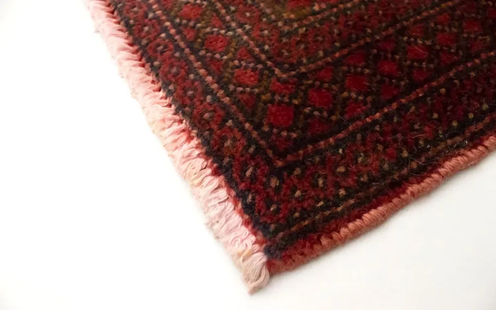 Turkaman teppe - 130 x 60 cm - rød