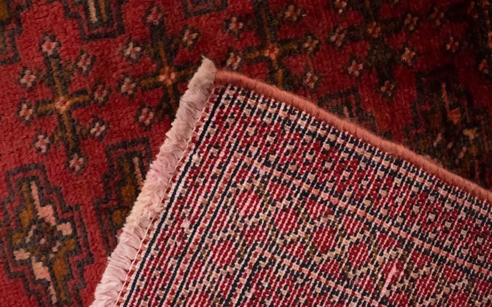 Turkaman teppe - 130 x 60 cm - rød