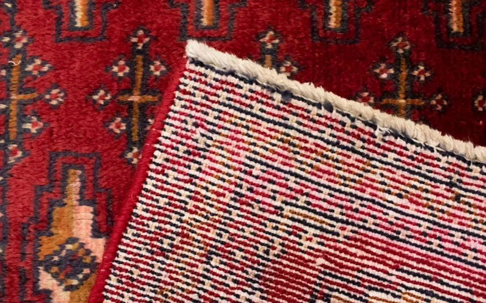 Turkaman teppe - 130 x 60 cm - rød