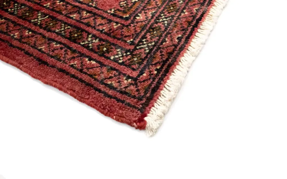 Turkaman teppe - 130 x 60 cm - lys rød