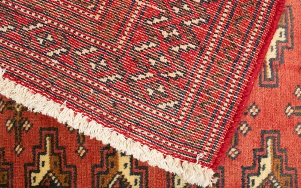 Turkaman teppe - 130 x 60 cm - rust