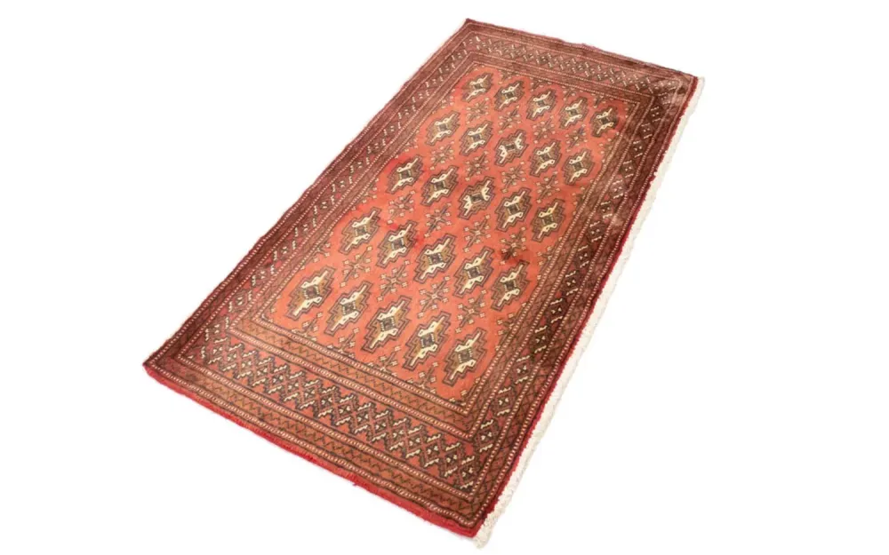 Turkaman teppe - 130 x 60 cm - rust