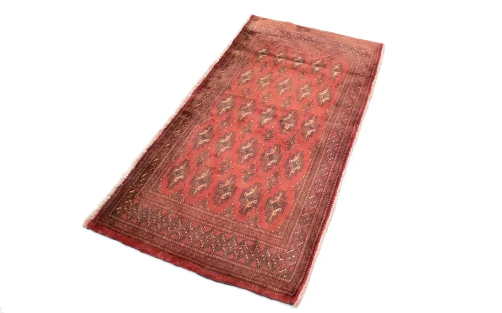 Turkaman teppe - 130 x 60 cm - rust