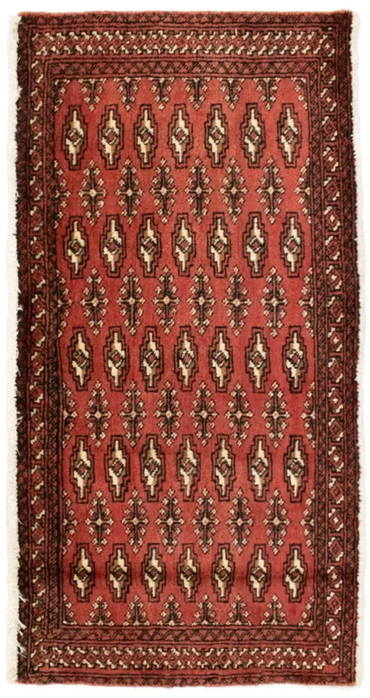 Turkaman teppe - 130 x 60 cm - rust