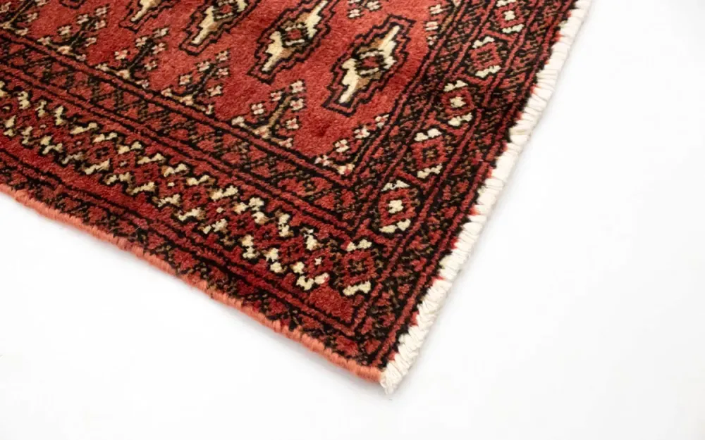 Turkaman teppe - 130 x 60 cm - rust
