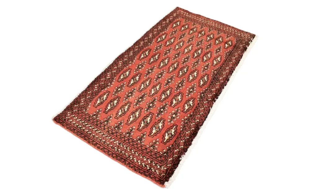 Turkaman teppe - 130 x 60 cm - rust