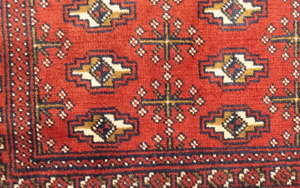 Turkaman teppe - 130 x 60 cm - rust