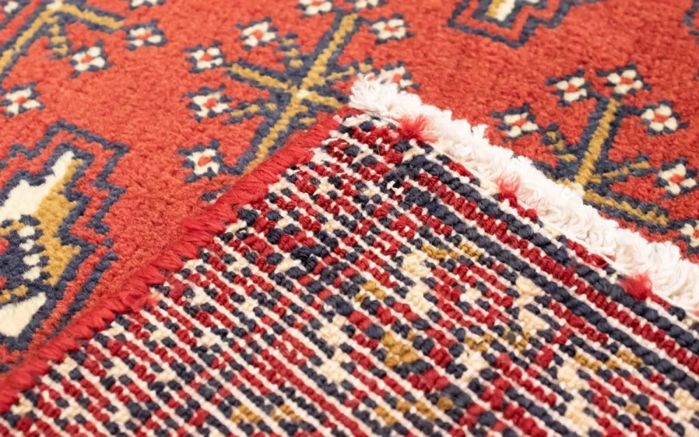 Turkaman teppe - 130 x 60 cm - rust