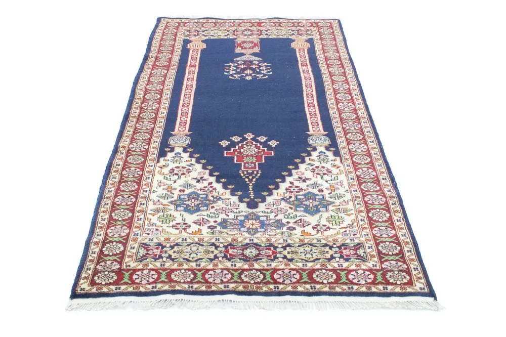 Turkaman teppe - 167 x 100 cm - blå