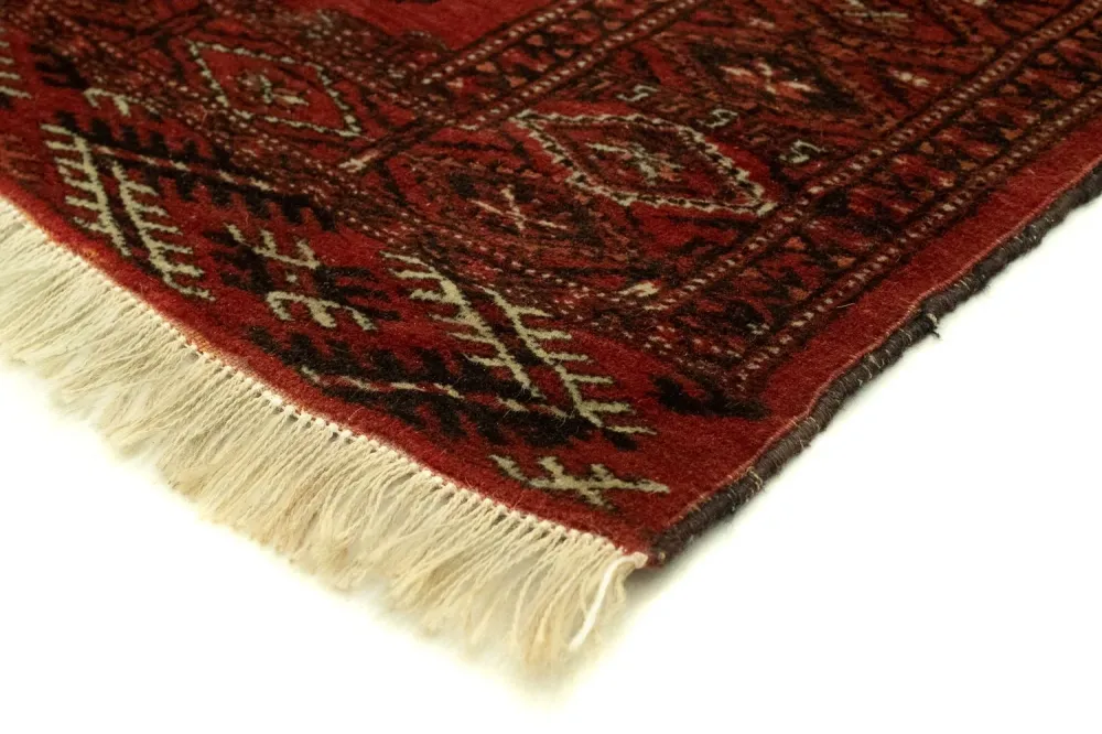 Turkaman teppe - 174 x 128 cm - rød