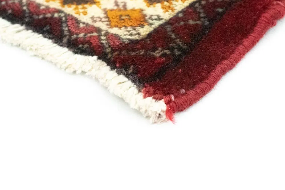Turkaman teppe - 87 x 64 cm - rød