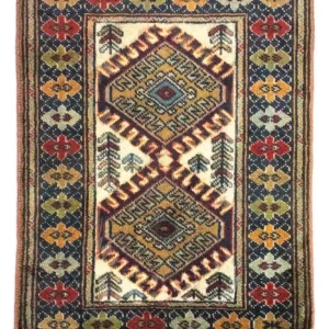 Turkaman teppe - 86 x 60 cm - beige
