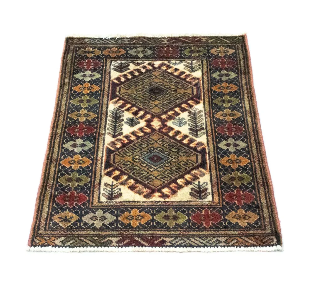 Turkaman teppe - 86 x 60 cm - beige