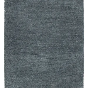Ullteppe - 143 x 72 cm - bensinblå