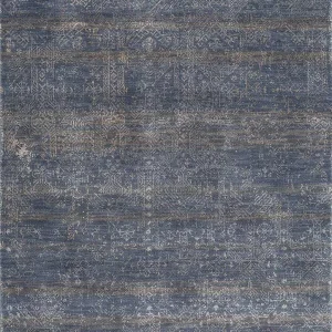 Ullteppe - 150 x 90 cm - mørkeblå