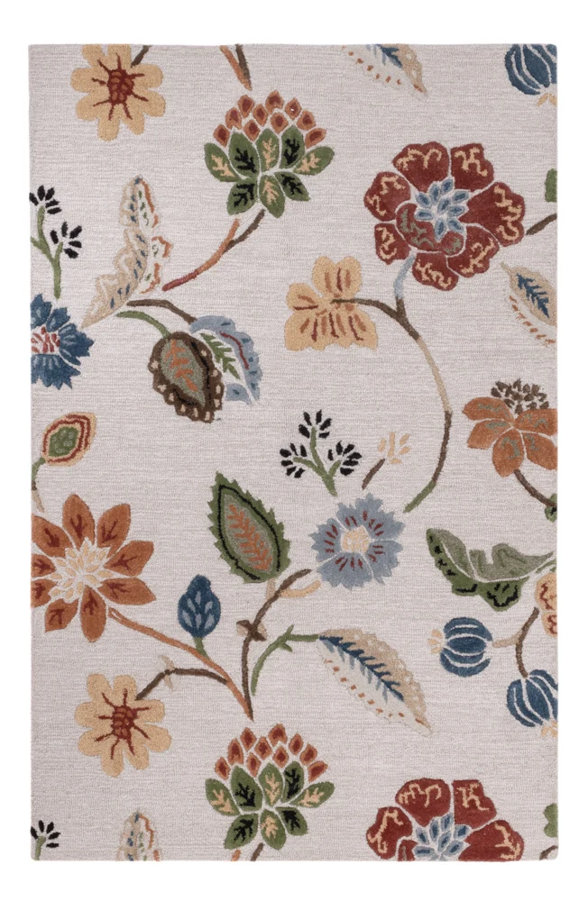 Ullteppe - 185 x 120 cm - flerfarget