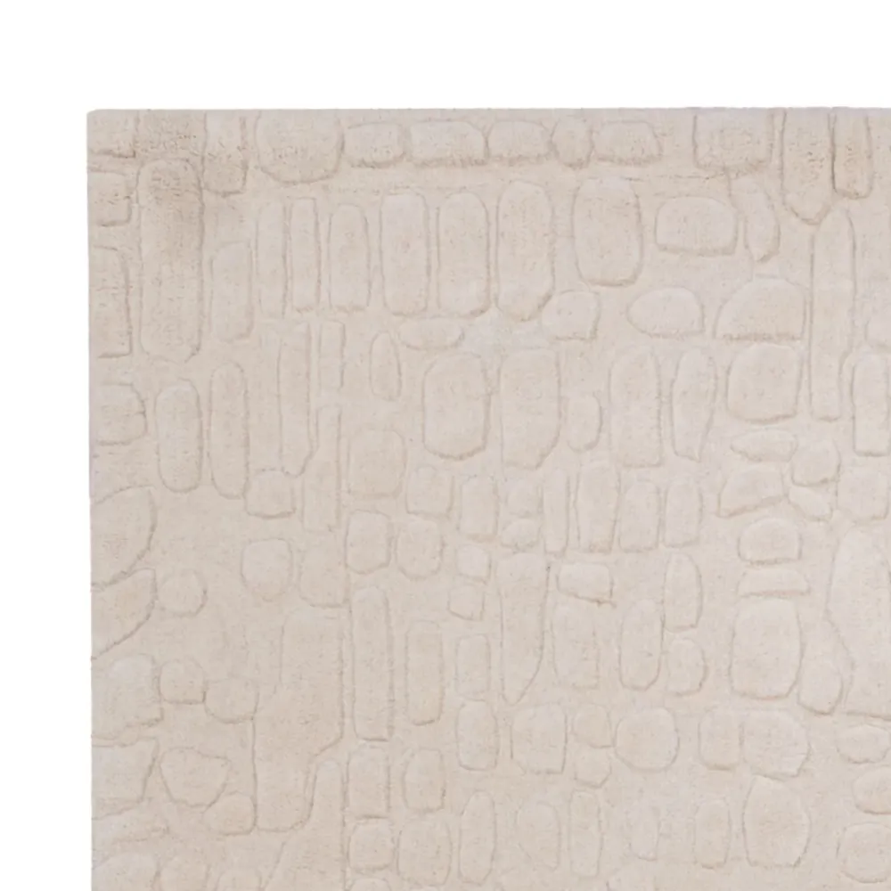Ullteppe - 200 x 140 cm - beige