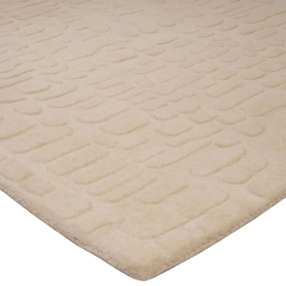 Ullteppe - 200 x 140 cm - beige
