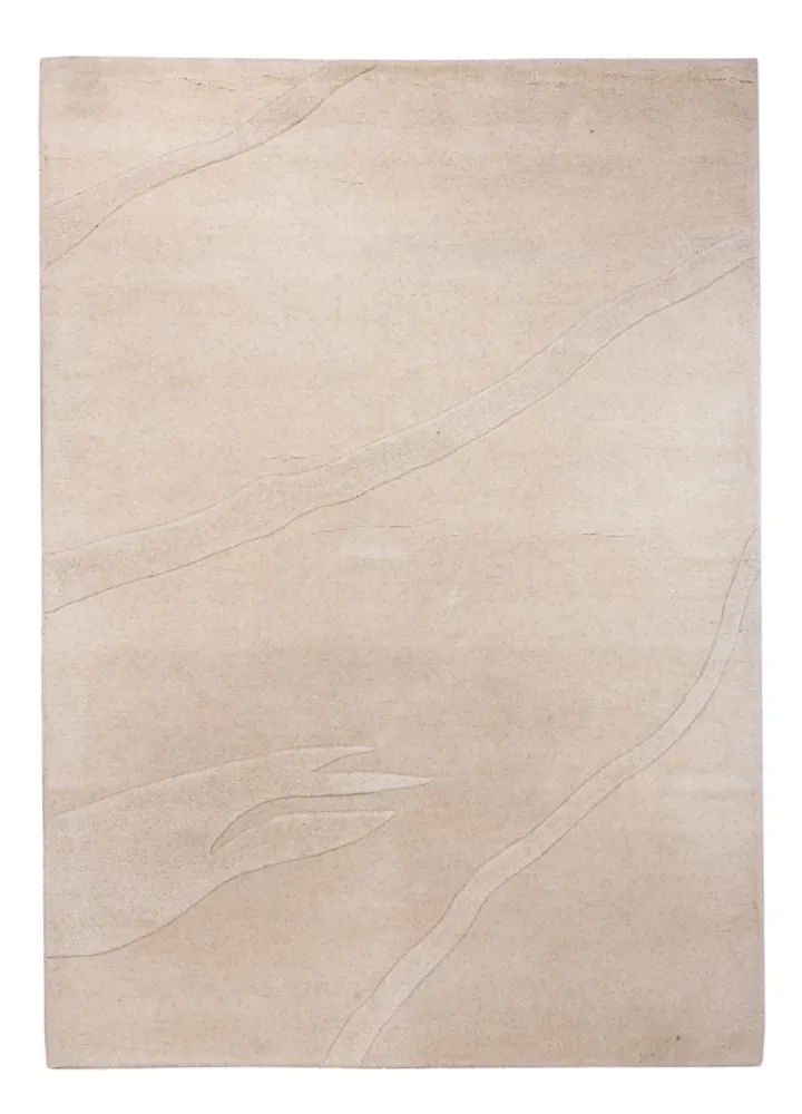 Ullteppe - 200 x 140 cm - beige