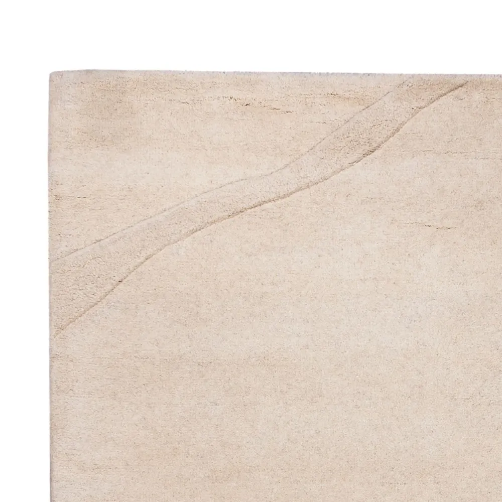 Ullteppe - 200 x 140 cm - beige