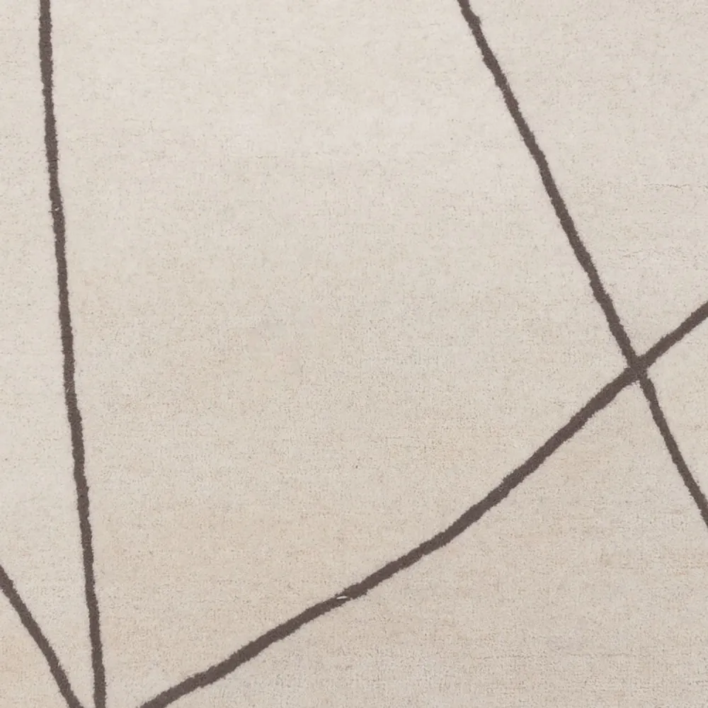 Ullteppe - 200 x 140 cm - beige