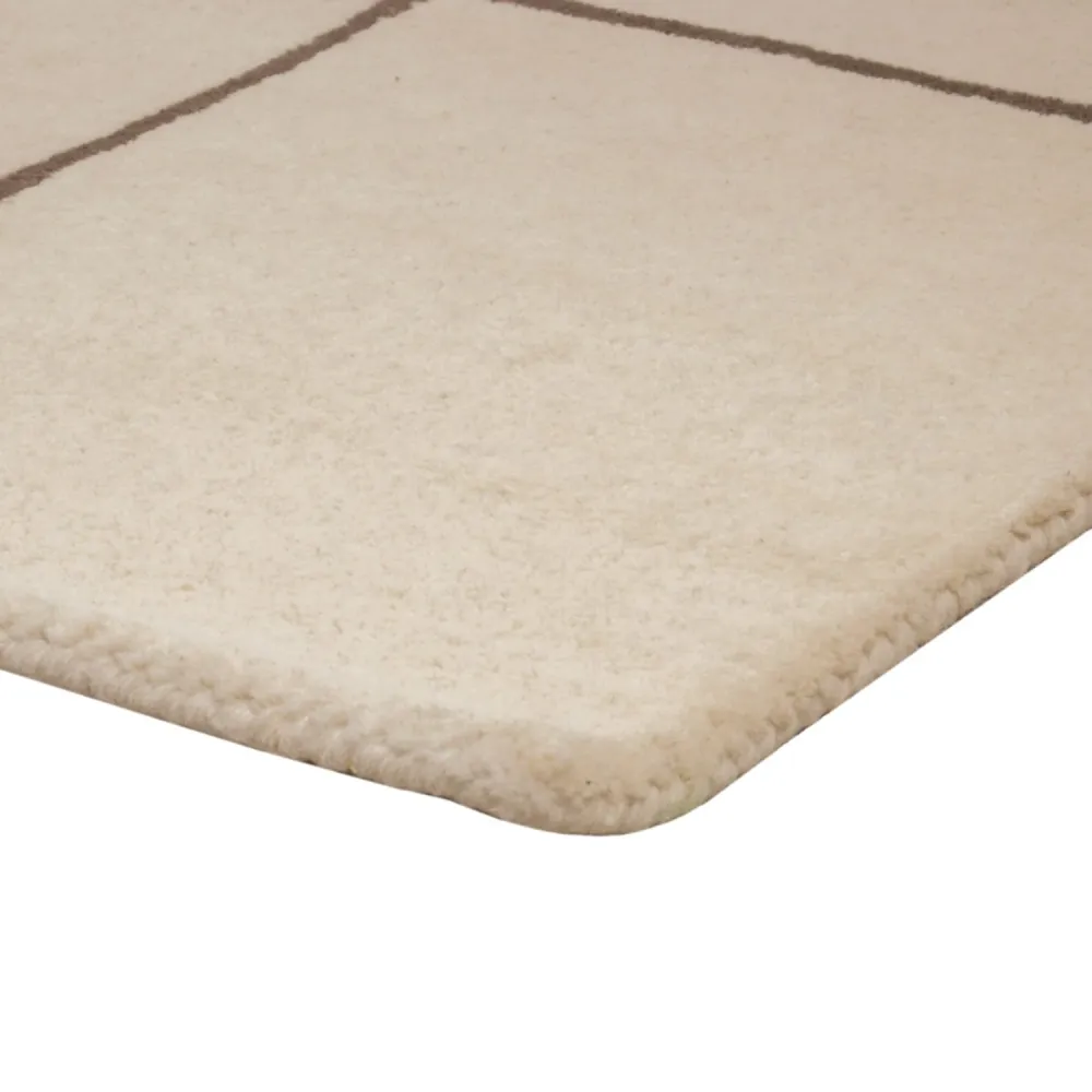Ullteppe - 200 x 140 cm - beige