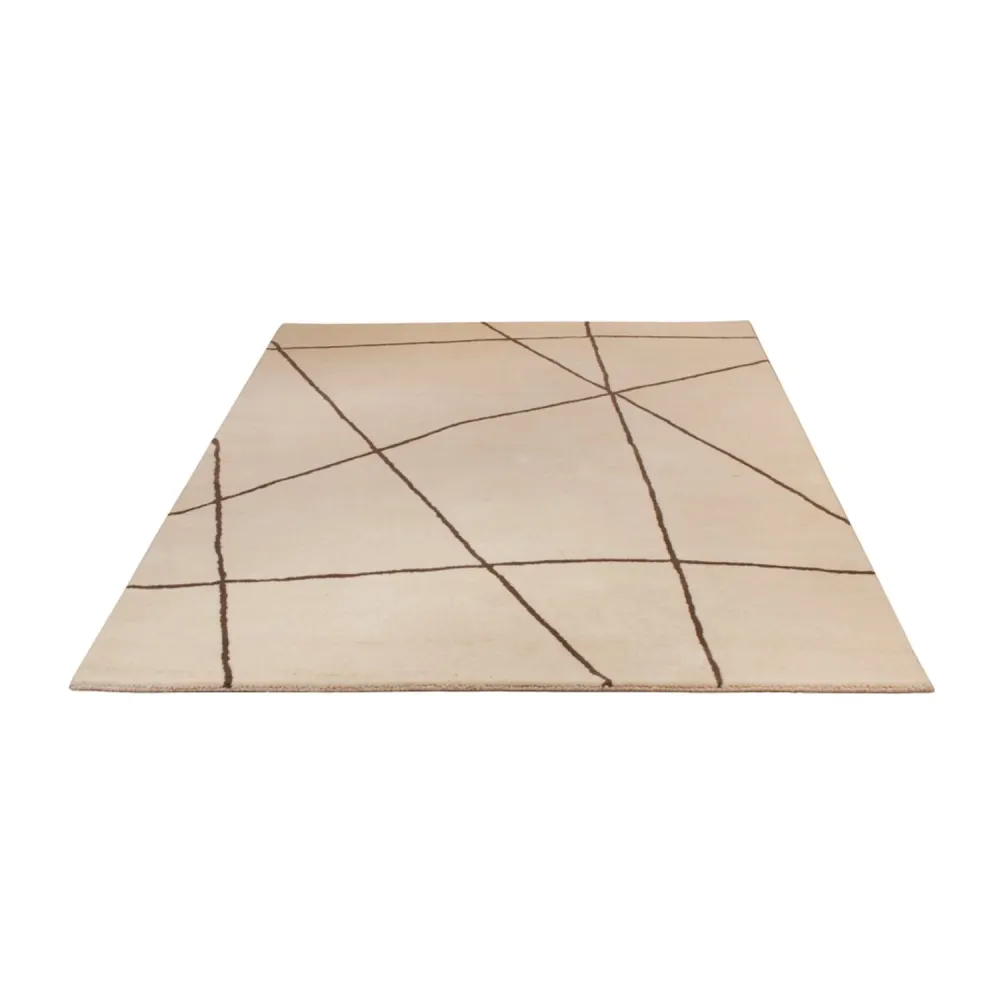 Ullteppe - 200 x 140 cm - beige